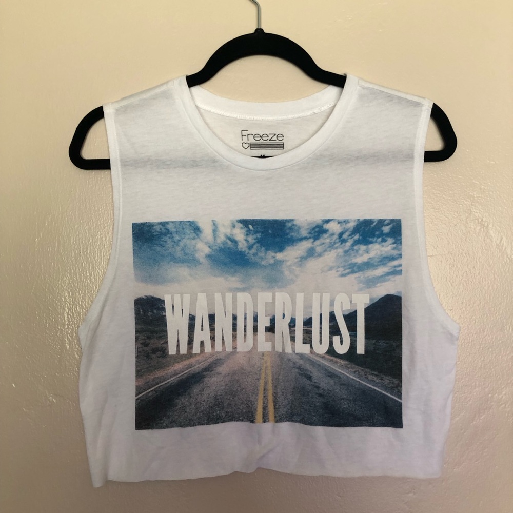 Wanderlust Crop Top